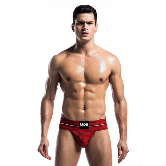 MOB - CLASSIC RED THONG STORLEK S