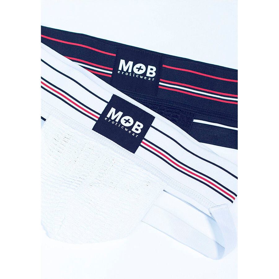 MOB - CLASSIC WHITE THONG STORLEK M