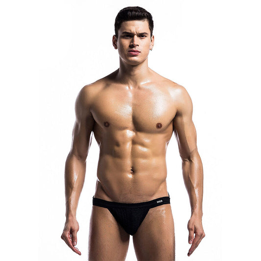 MOB - FETISH JOCKSTRAP BADDRÄKT SVART STORLEK S