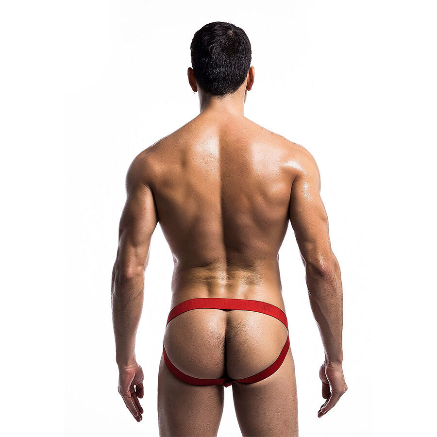 MOB - FETISH JOCKSTRAP SWIMSUIT RÖD STORLEK L