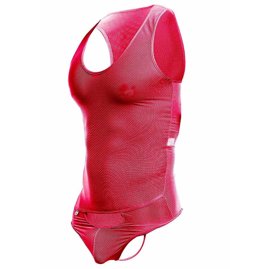 MOB - Röd Transparent Bodysheer Storlek S/M