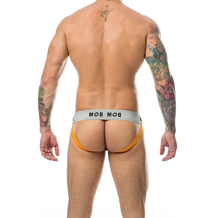 MOB - CLASSIC JOCK STRIPE ORANGE STORLEK S
