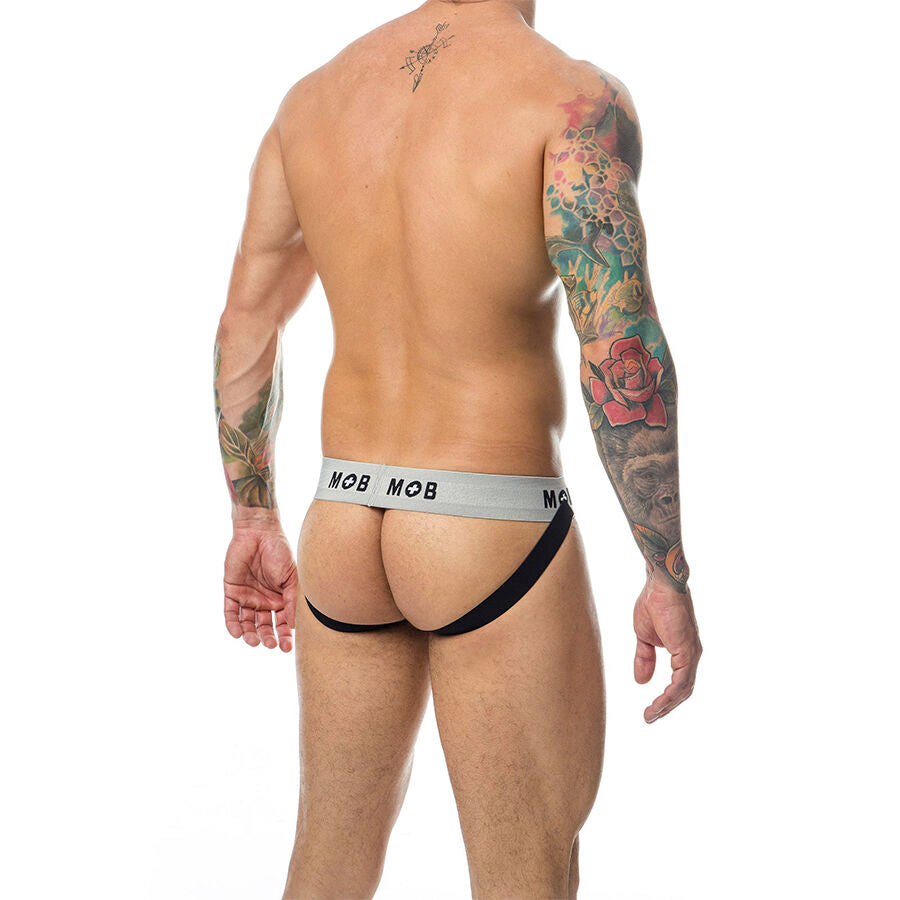 MOB - CLASSIC STRIPE WHITE JOCK STORLEK S