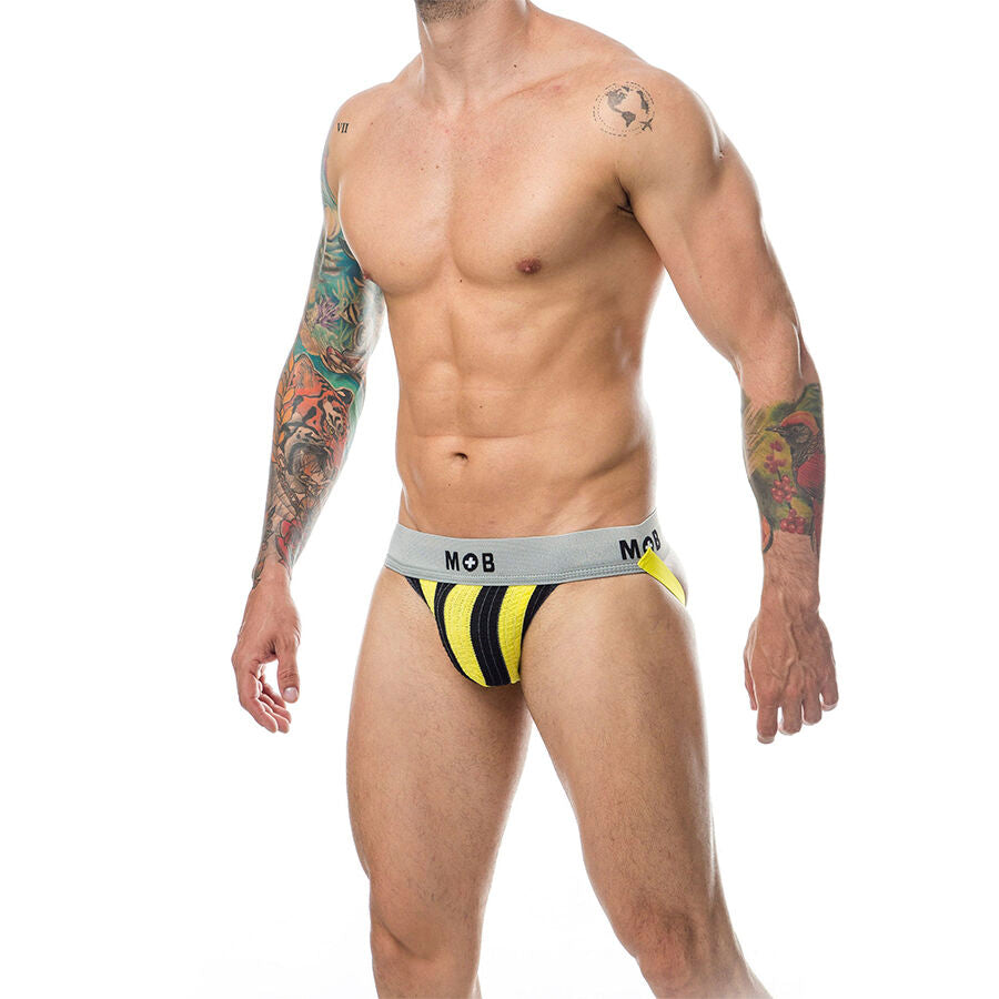 MOB - CLASSIC JOCK STRIPE GUL STORLEK L