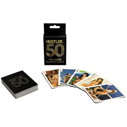 Hustler 50 Full Nude Spelkort med erotiska bilder