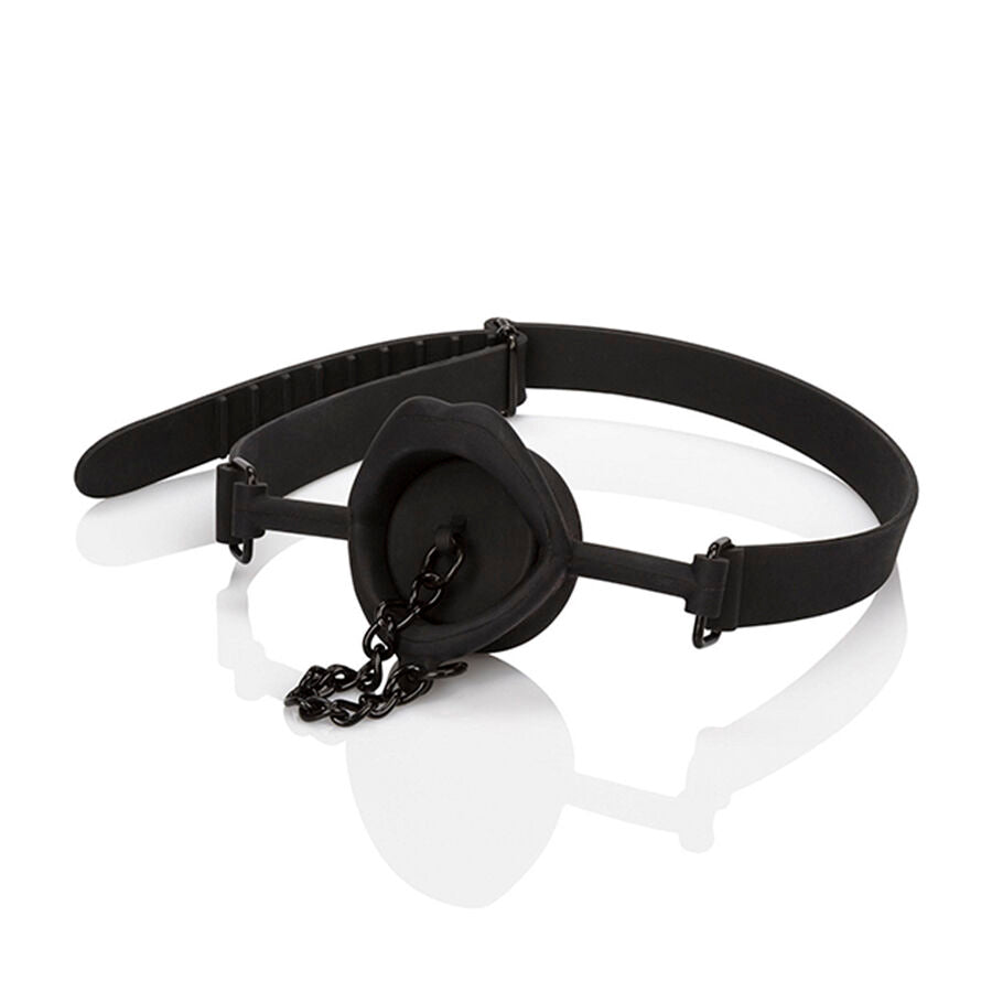 CALEXOTICS - SCANDAL GAG MED SVART SILIKONSTOPP