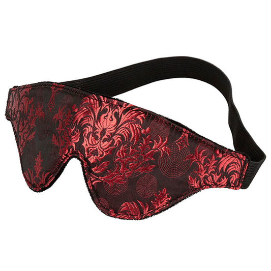 CALEXOTICS - SCANDAL OPAQUE ÖGONMASK MED RÖDA DETALJER