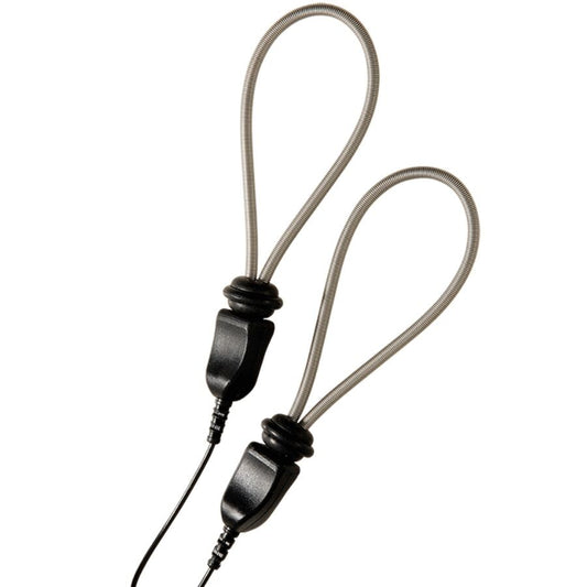 ELECTRASTIM justerbara metall penisringar för e-stim