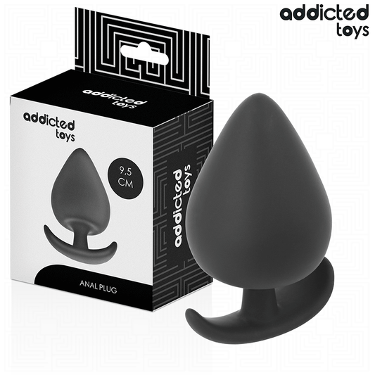 ADDICTED TOYS anal plugg i silikon, storlek XL 9.5 cm