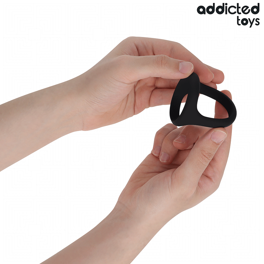 Addicted Toys tjock trippla penisring