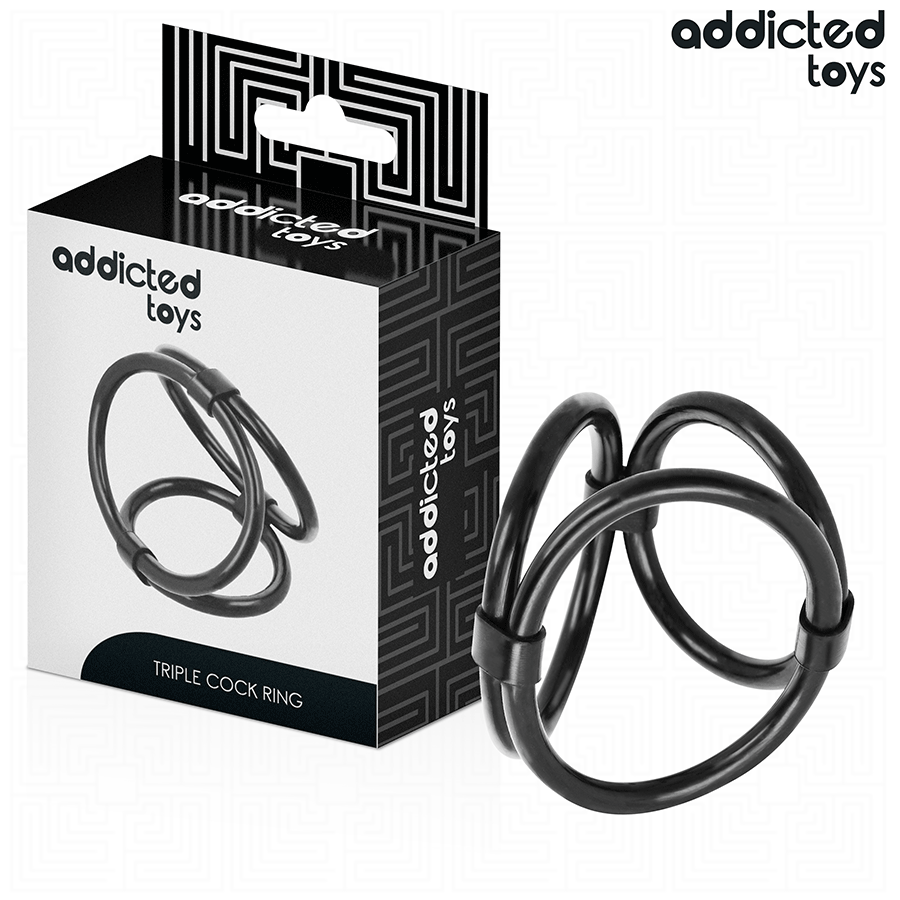 Addicted Toys Triple Penis Ring