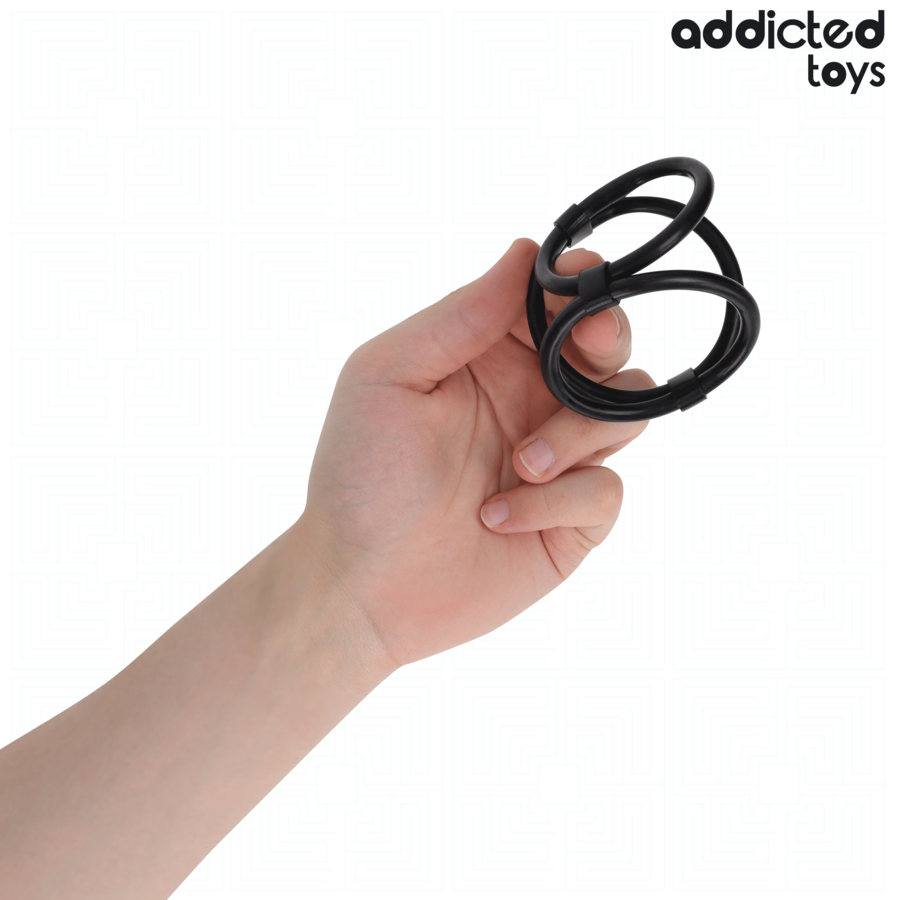Addicted Toys Triple Penis Ring
