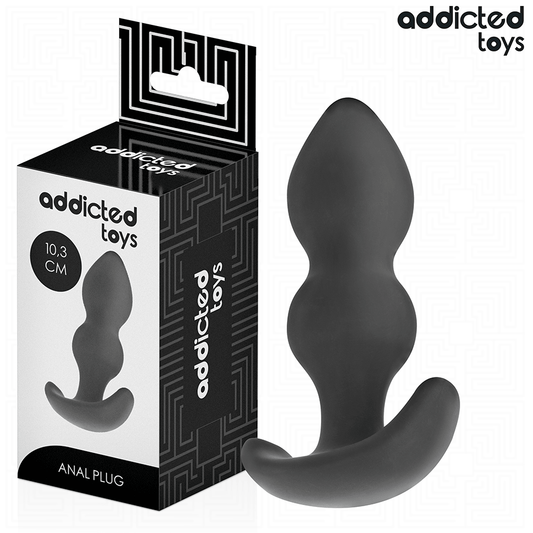 Addicted Toys anal plug i silikon, storlek S 10,3 cm