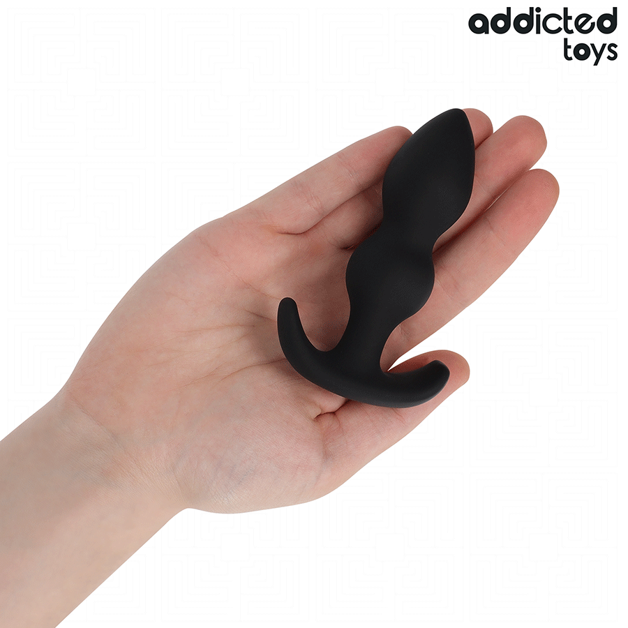 Addicted Toys anal plug i silikon, storlek S 10,3 cm