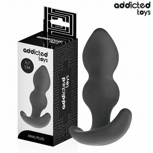 Addicted Toys anal plug i silikon, storlek L 11,7 cm