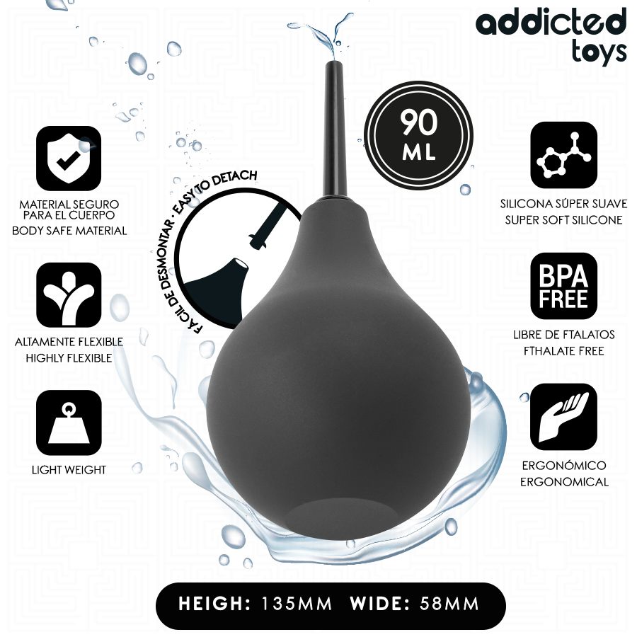 Addicted Toys Travel Size S Anal Cleanser 90 ml