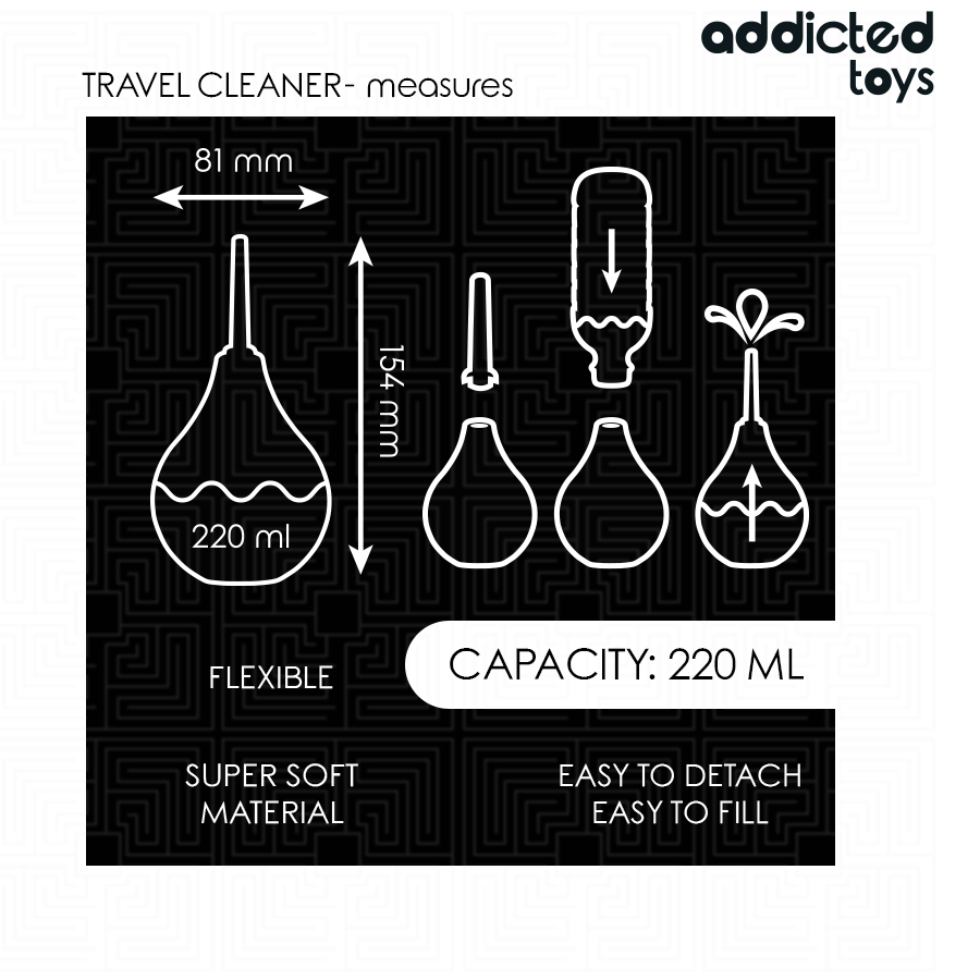 ADDICTED TOYS - resa ANAL CLEANER SIZE L 220 ML