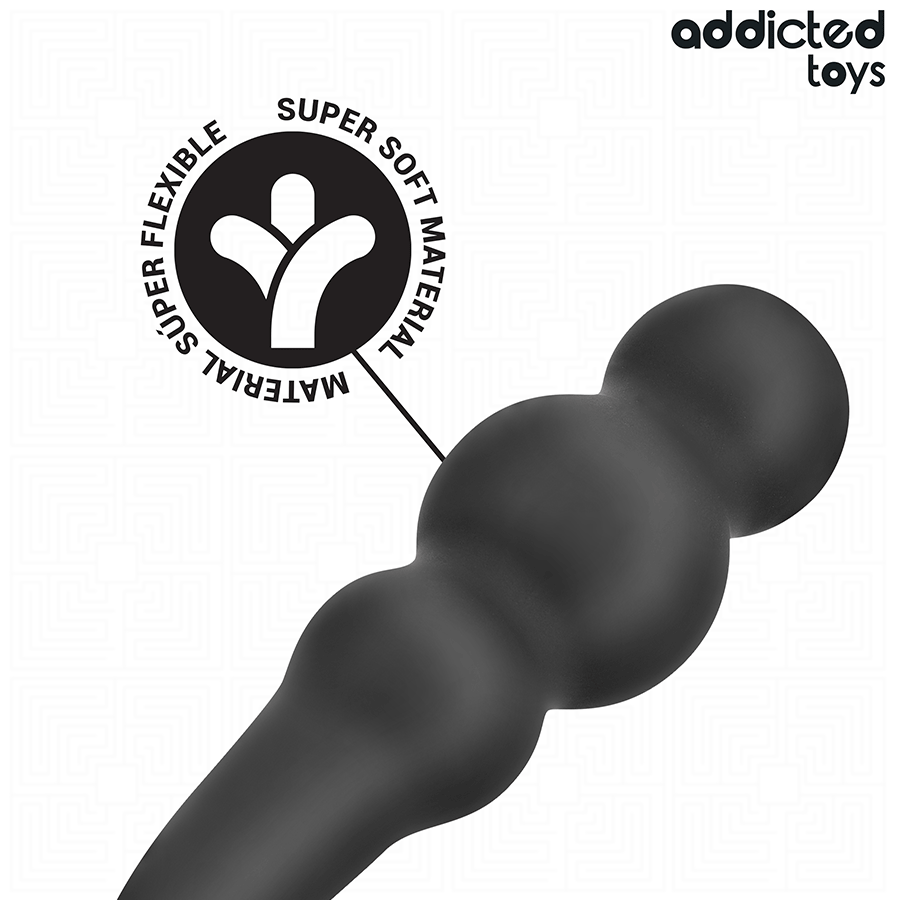 Addicted Toys Anal Plug med Ring i silikon