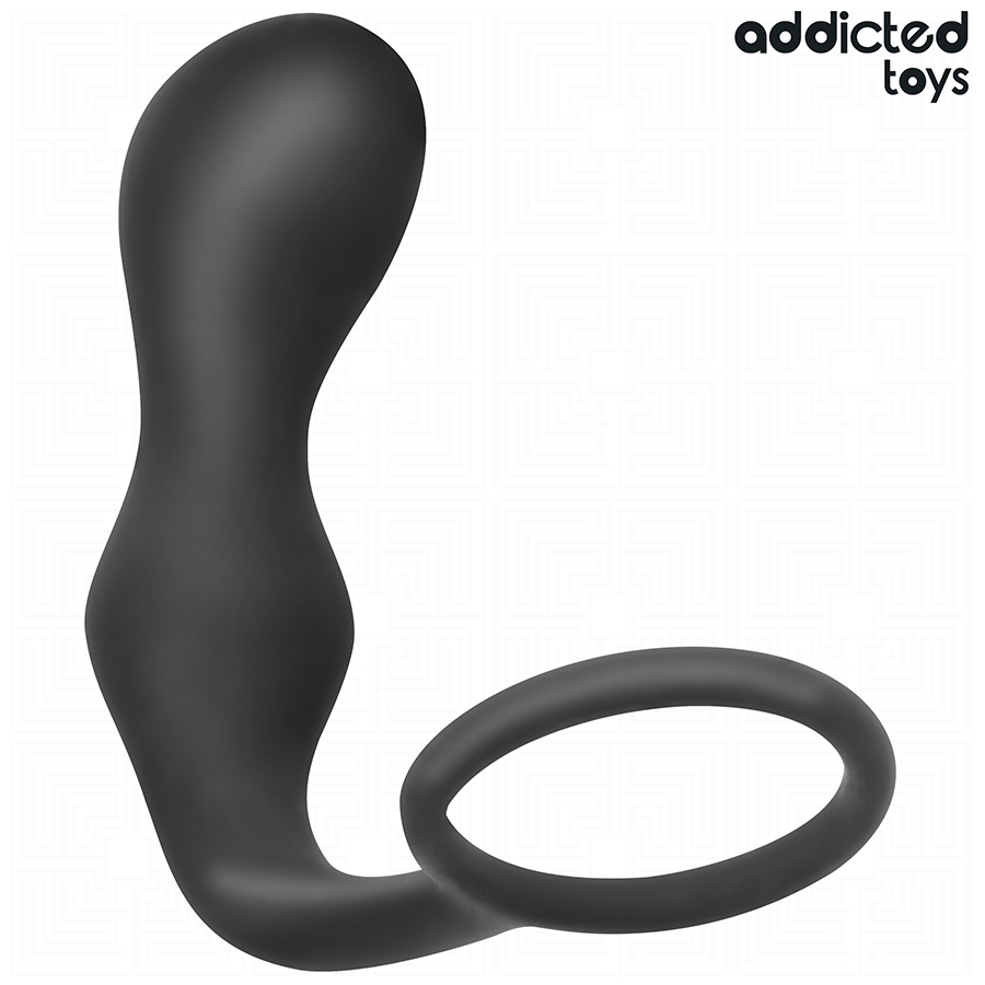 Addicted Toys Anal Plug med Ring Silikon Model 3