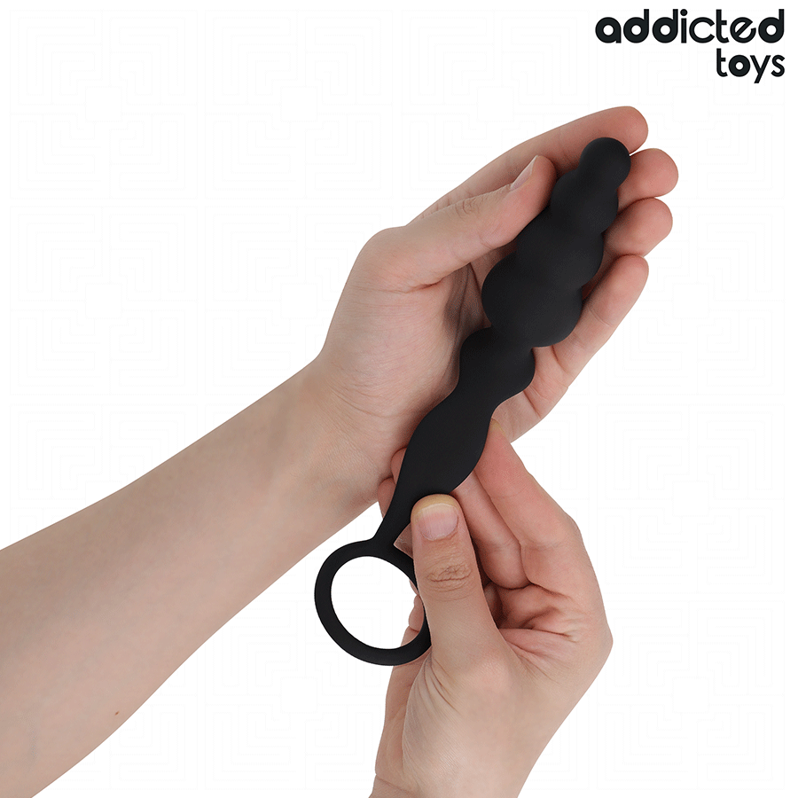 Addicted Toys Anal Plug med Ring Silikon Modell 5