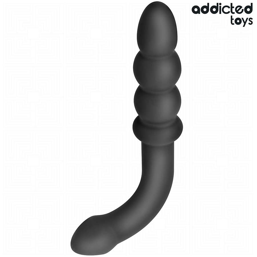 ADDICTED TOYS Double Anal Massager i silikon 16.5 cm