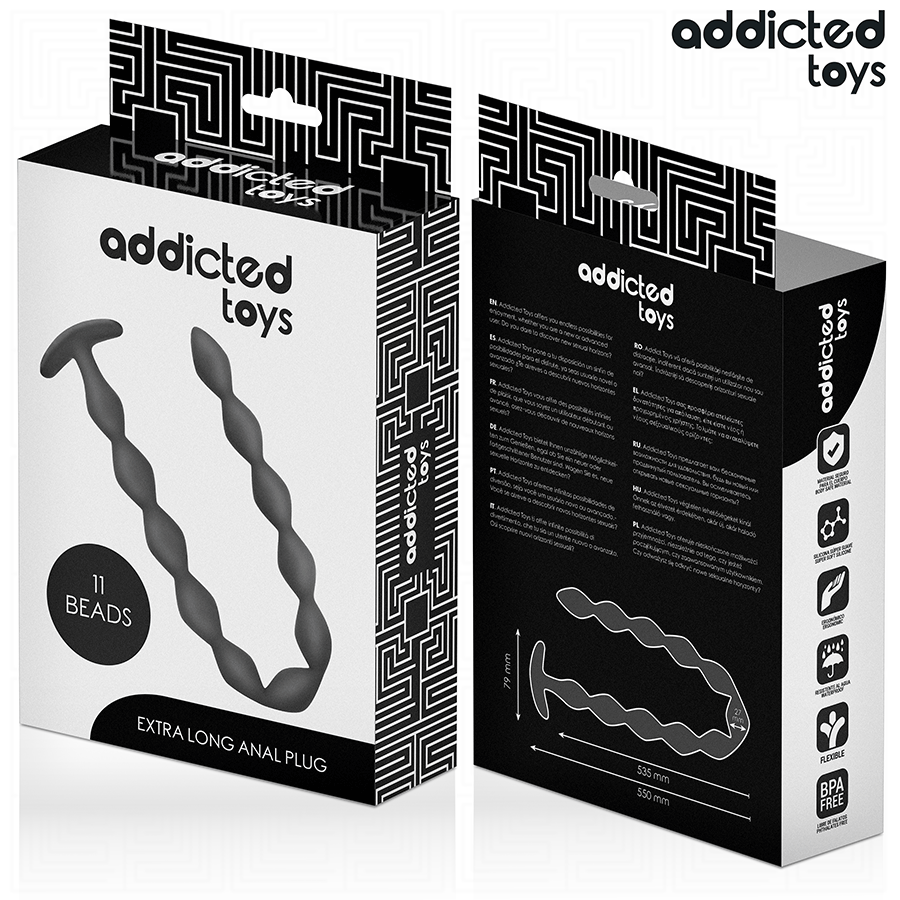 Addicted Toys Extra Long Silikon Anal Plug