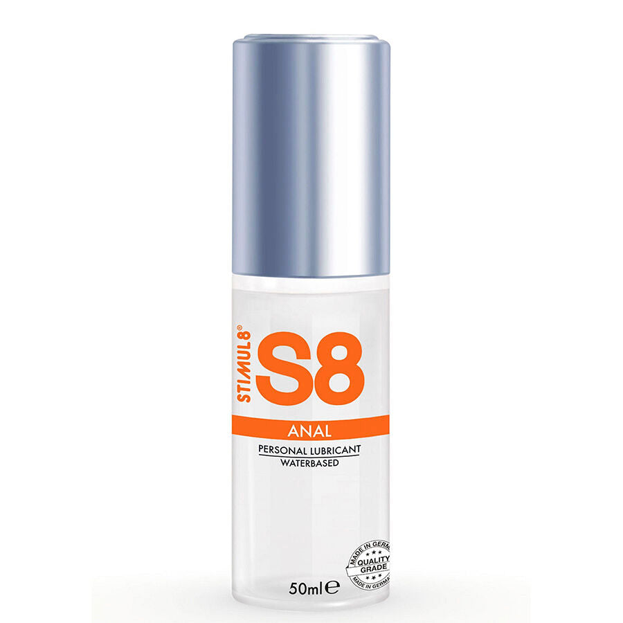 S8 Anal Lubricant 50 ml, vattenbaserat glidmedel