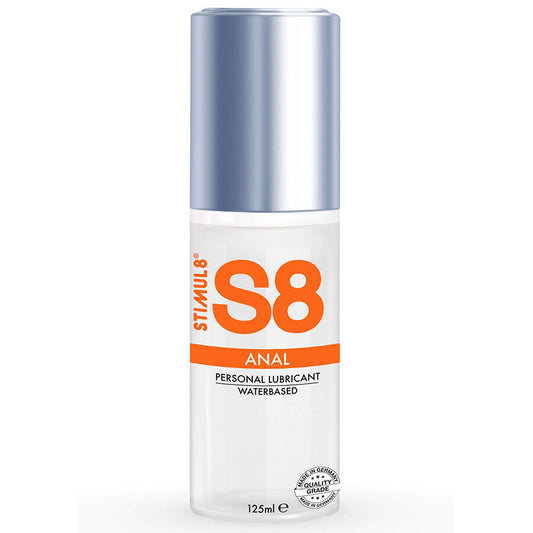 STIMUL8 S8 Anal Lubricant 125 ml, vattenbaserat glidmedel