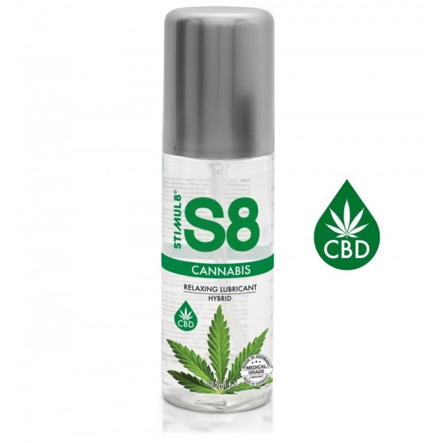 STIMUL8 S8 Cannabis Hybrid Glidmedel 125 ml