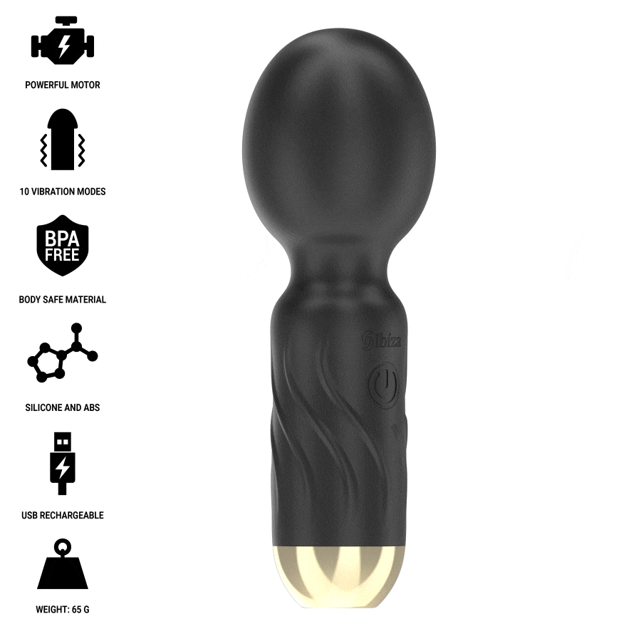 IBIZA Pocket Wand Vibrator
