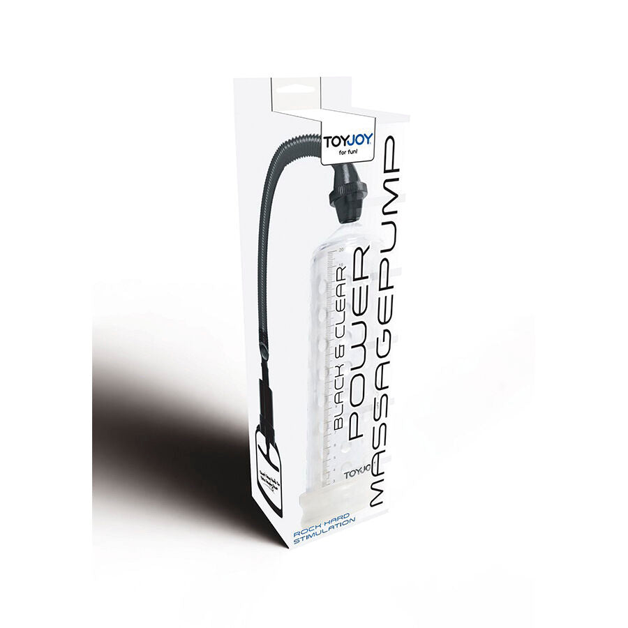 TOYJOY - POWERFUL MASSAGE PUMP MED GENOMSKINLIG HYLSA