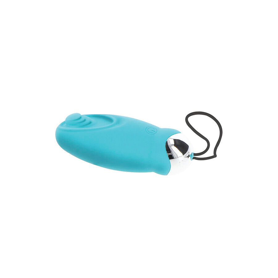 Fjärrstyrd vibrator i blått från ToyJoy