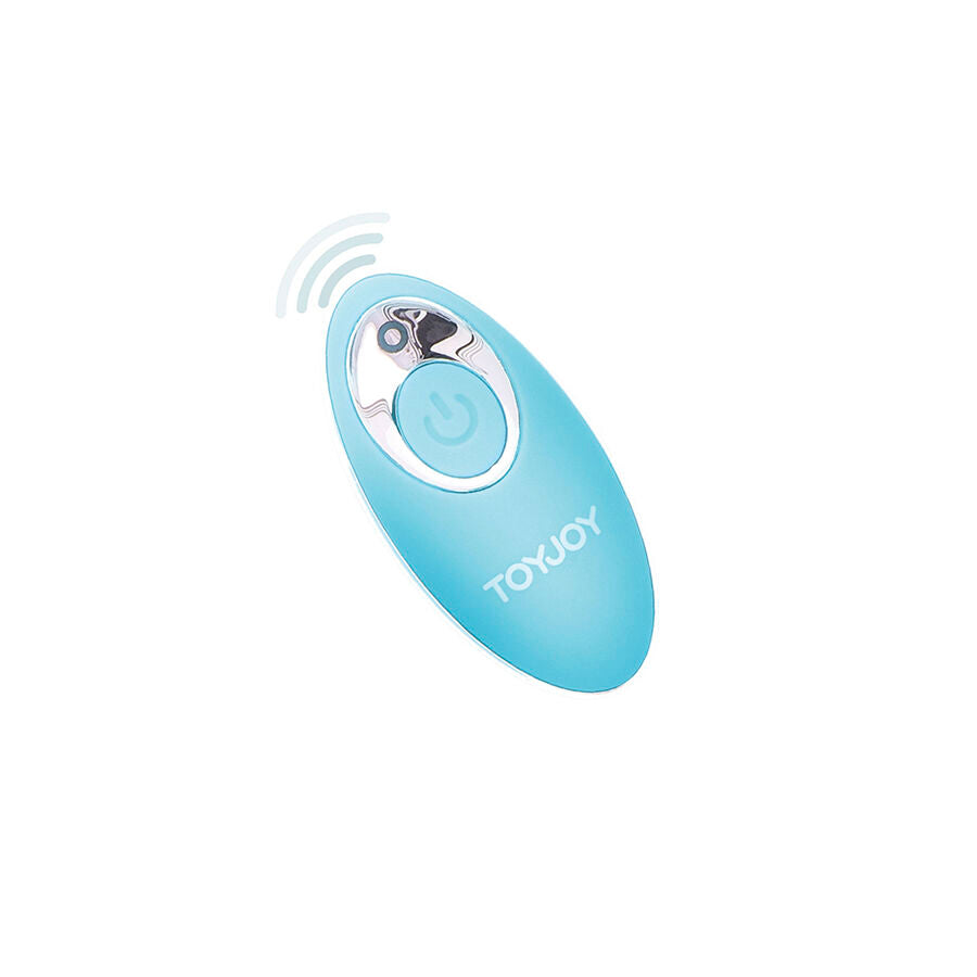 Fjärrstyrd vibrator i blått från ToyJoy