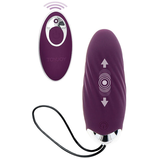 TOYJOY Knock Knock Eggstavagant vibrator med fjärrkontroll i lila