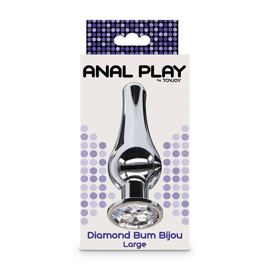 TOYJOY Diamond Bum Bijou stor analplugg med juvel