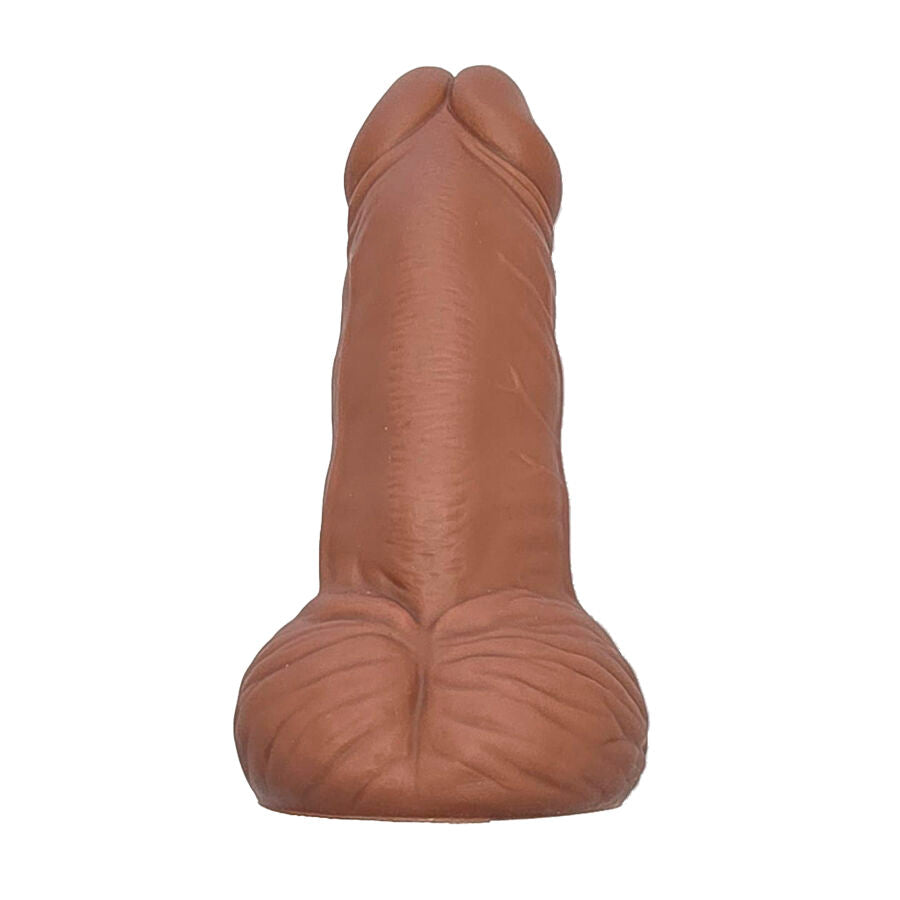 DIABLO PICANTE - HOT DEVIL MULATTO-FÄRGAD PENISFORMAD STRESSLEKSAK