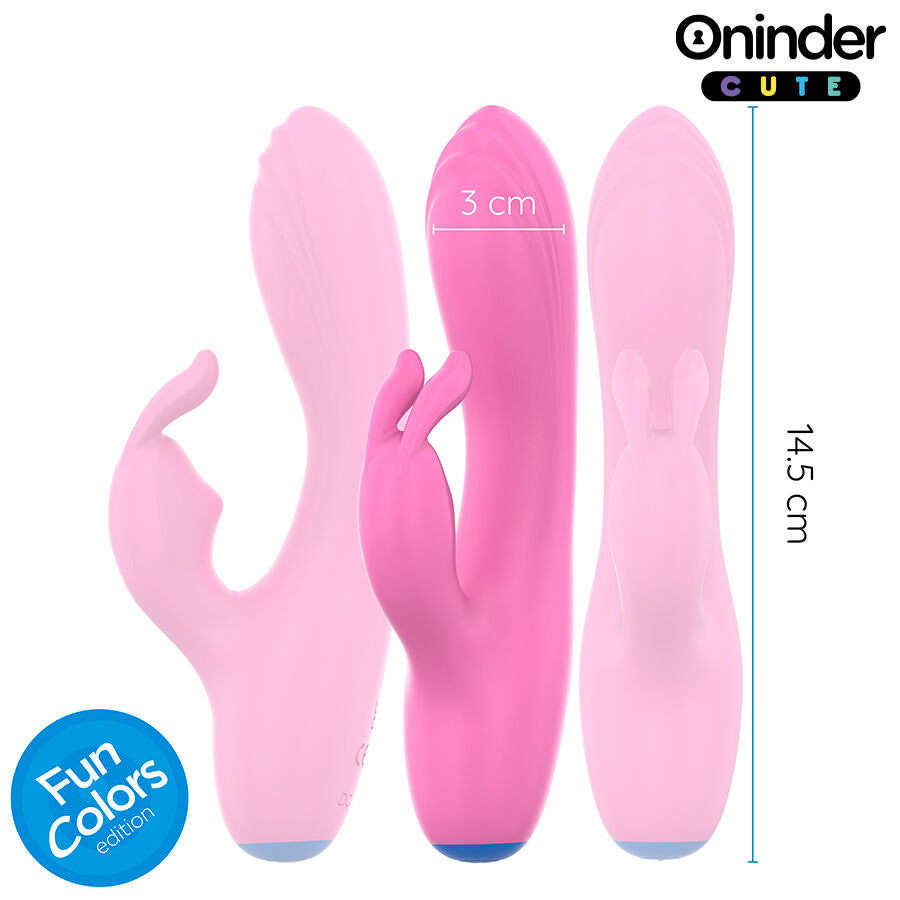 ONINDER CUTE Love Bunny Vibrator för G-punkt och klitoris