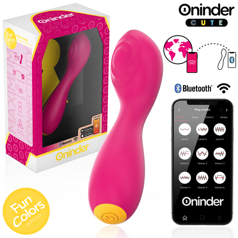 ONINDER CUTE G-Punkt Vibrator med app