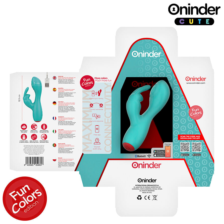 ONINDER CUTE - LOVE BUNNY G-SPOT KLITORISKT VIBRATOR