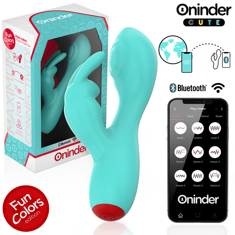 ONINDER CUTE - LOVE BUNNY G-SPOT KLITORISKT VIBRATOR