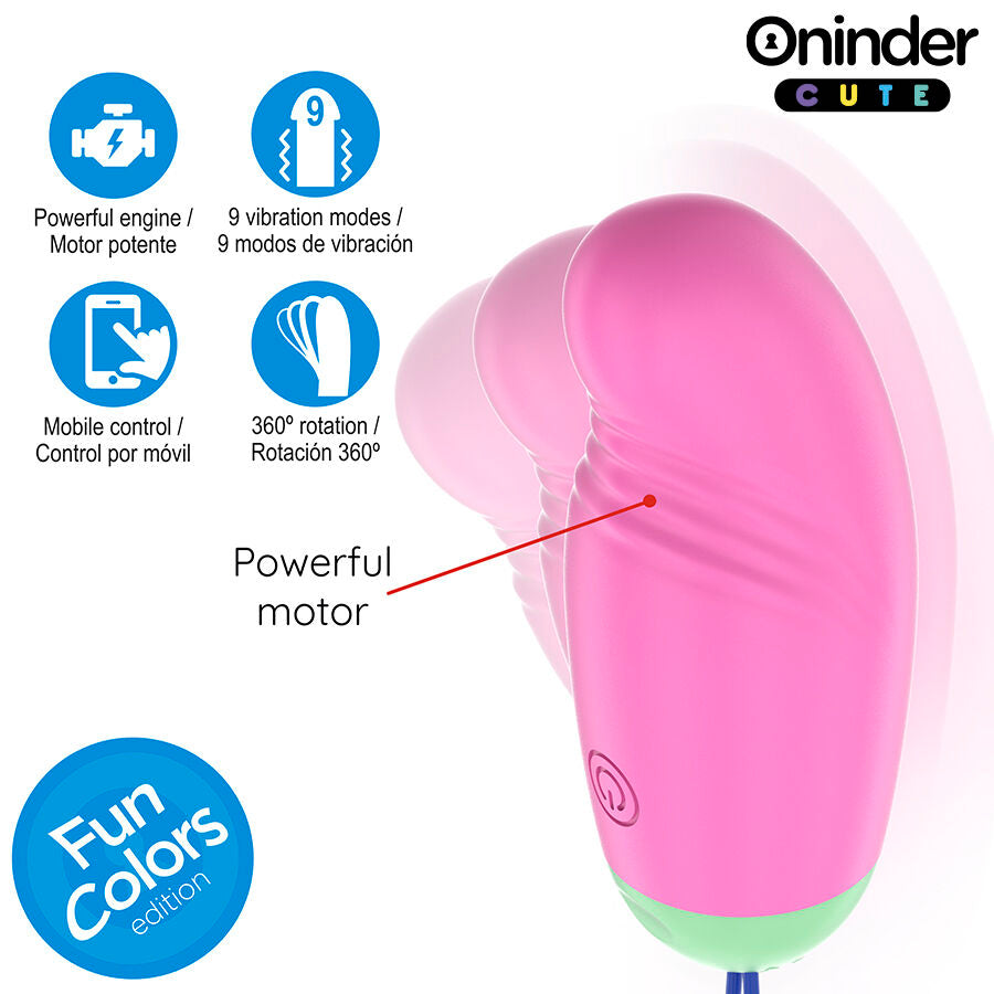 ONINDER CUTE Vibrerande Ägg med appkontroll