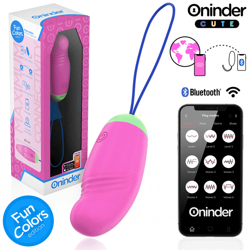 ONINDER CUTE Vibrerande Ägg med appkontroll