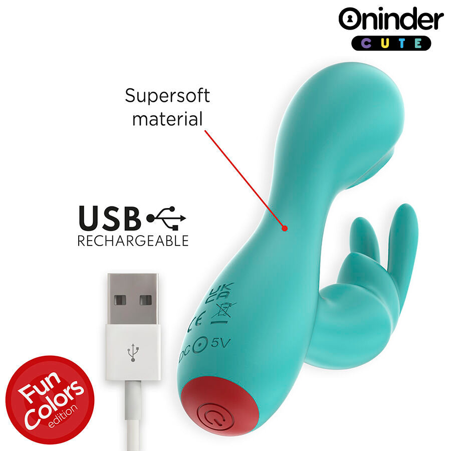 ONINDER CUTE - LOVE BUNNY G-SPOT KLITORISKT VIBRATOR