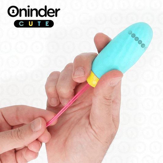 ONINDER CUTE Vibrerande Ägg med roterande silikonkulor