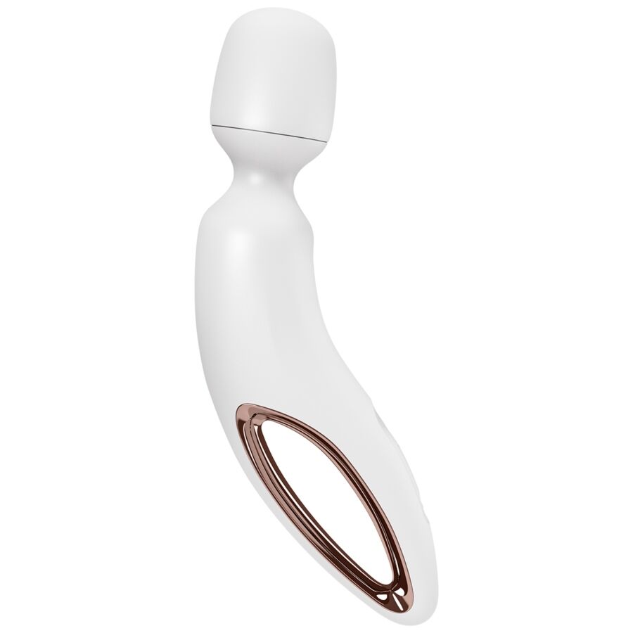 Satisfyer Wand-erland vibrerande massagare i vit färg