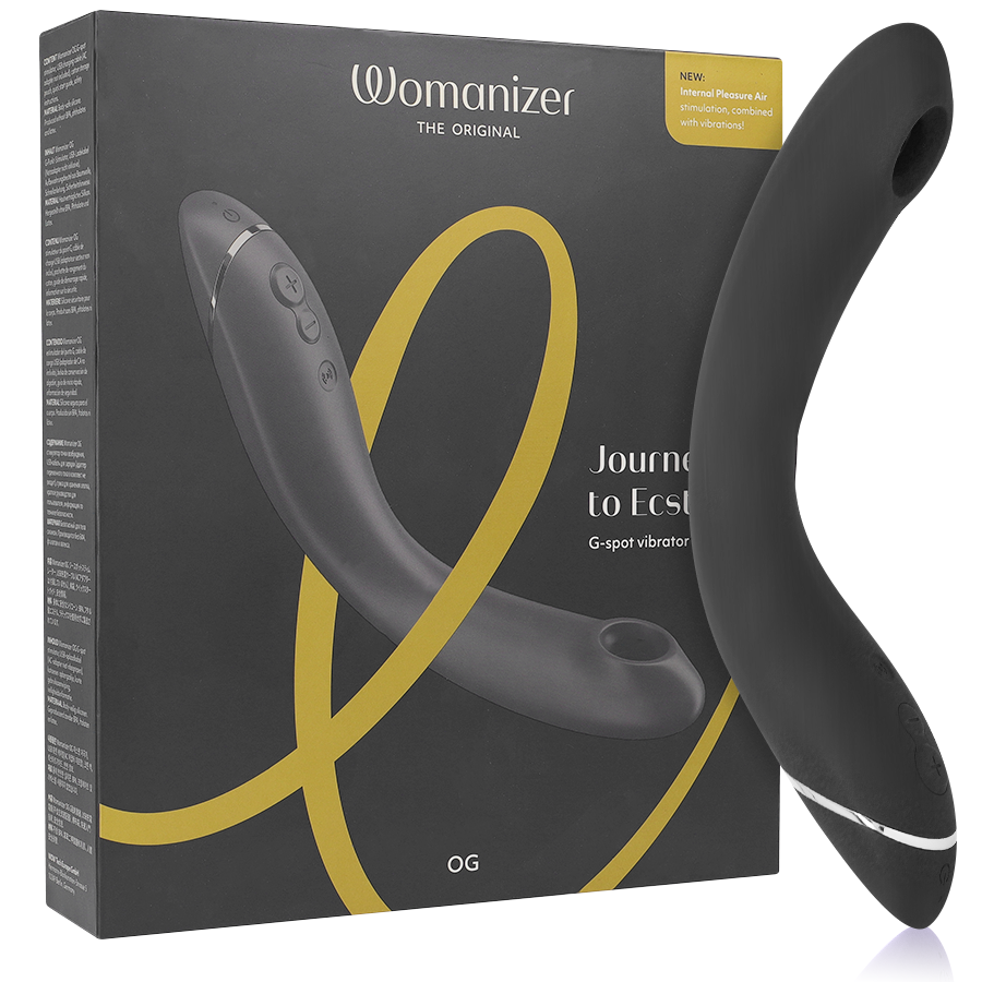 Womanizer OG G-Spot Vibrator i grå färg