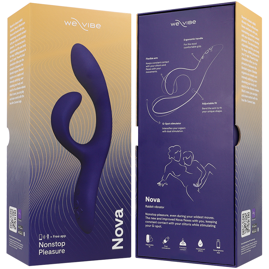 WE-VIBE NOVA 3 Rabbit Vibrator i midnattsblå färg