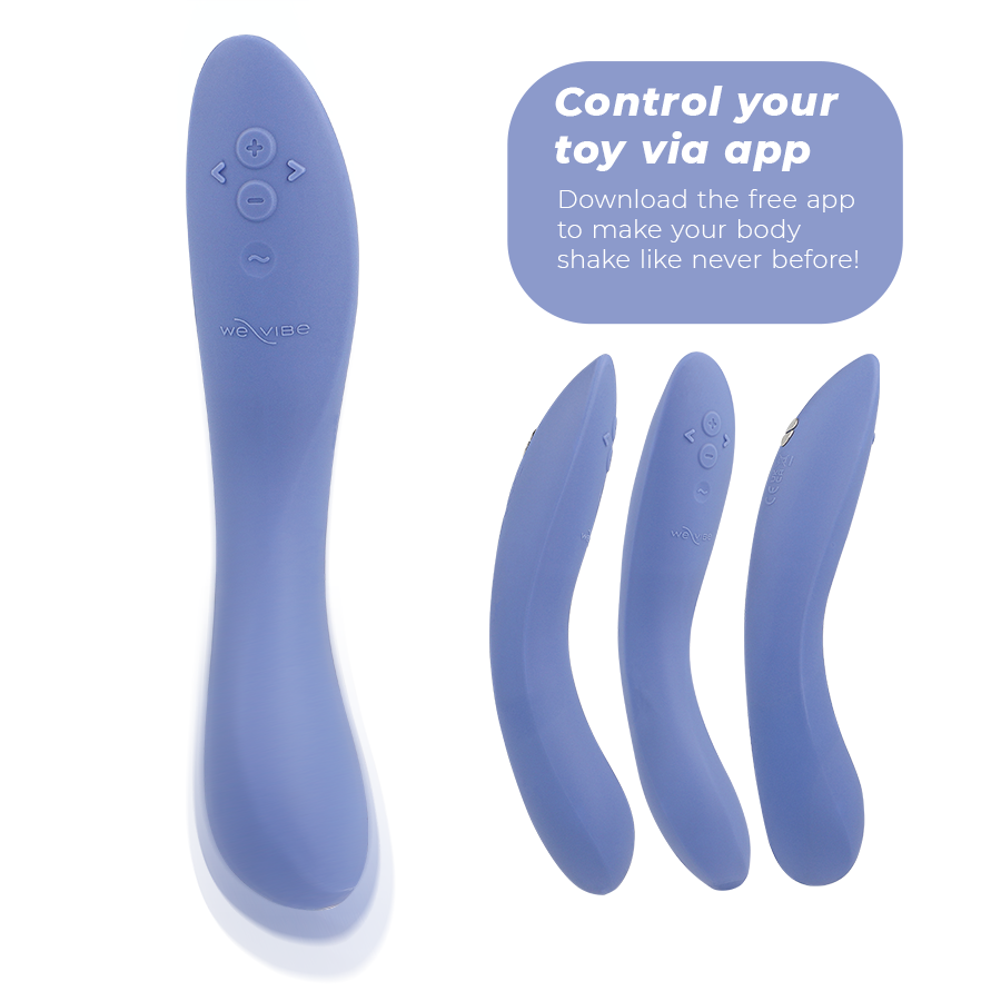 We-Vibe Rave 2 G-punkts vibrator i blått