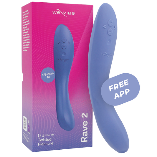 We-Vibe Rave 2 G-punkts vibrator i blått