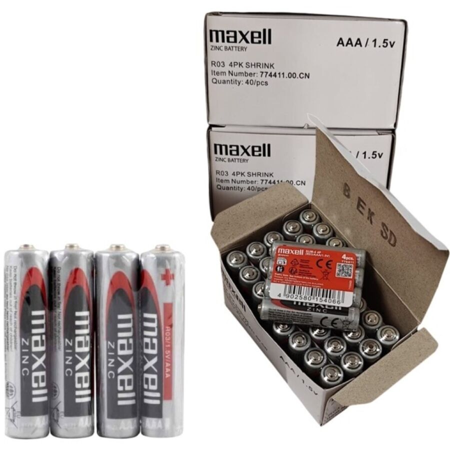 MAXELL AAA-batteri Salina Manganeso 4-pack